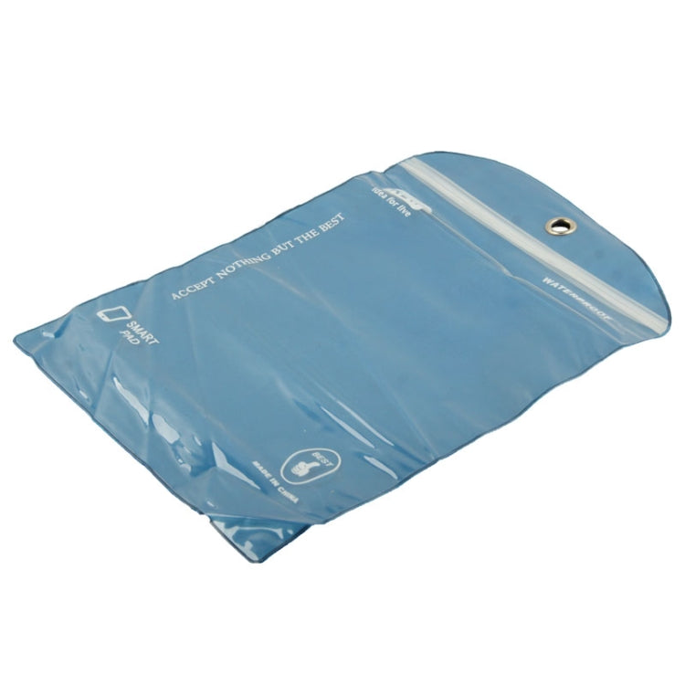 50 PCS Plastic Packing Bag for iPad Leather Case, Size: 28cm x 23.5cm(Blue)