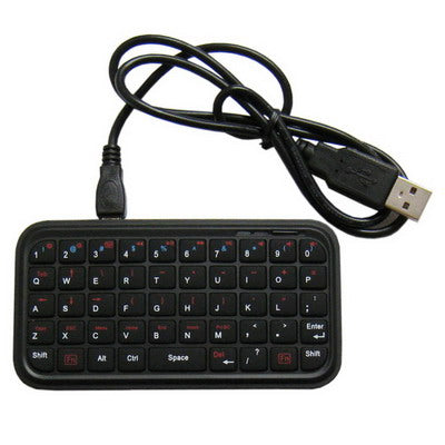 Mini Bluetooth Keyboard for iPad/iPhone, Windows Mobile, PC(Black)