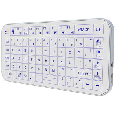 2 in 1 (Mini Bluetooth Keyboard + Mobile power) for iPad, iPhone 4 & 4S, Mobile Phone(White)