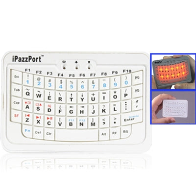 Bluetooth Handheld Keyboard(KP-810-06BTT)(White)