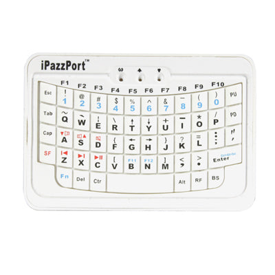 Bluetooth Handheld Keyboard(KP-810-06BTT)(White)
