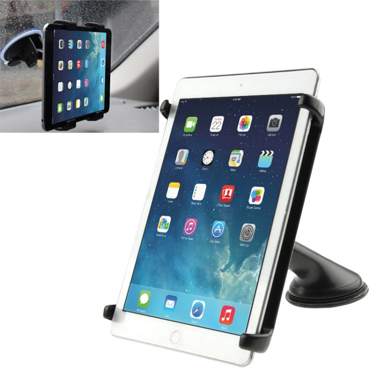 Universal 360 Degrees Rotation Suction Cup Car Mount Holder for New iPad / iPad 2 / 4 / Air / Air 2 / iPad mini / mini 2 Retina / iPad  touch / Others Tablet PC(Black)