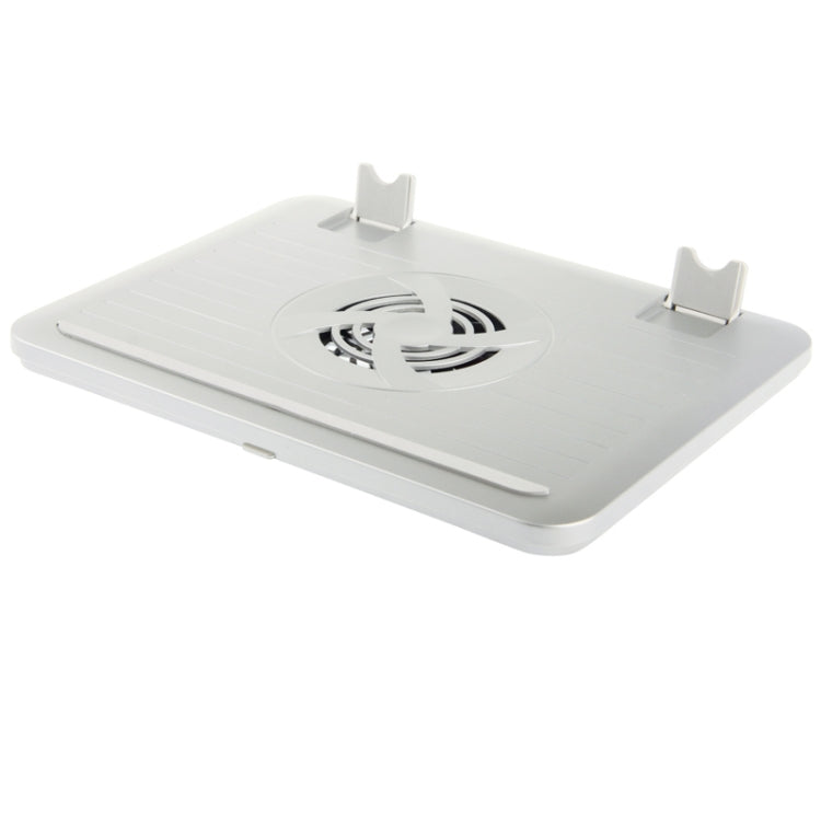 2 in 1 (Powerful USB Cooler Pad + Adjustable Holder) for iPad, 7 inch Laptop