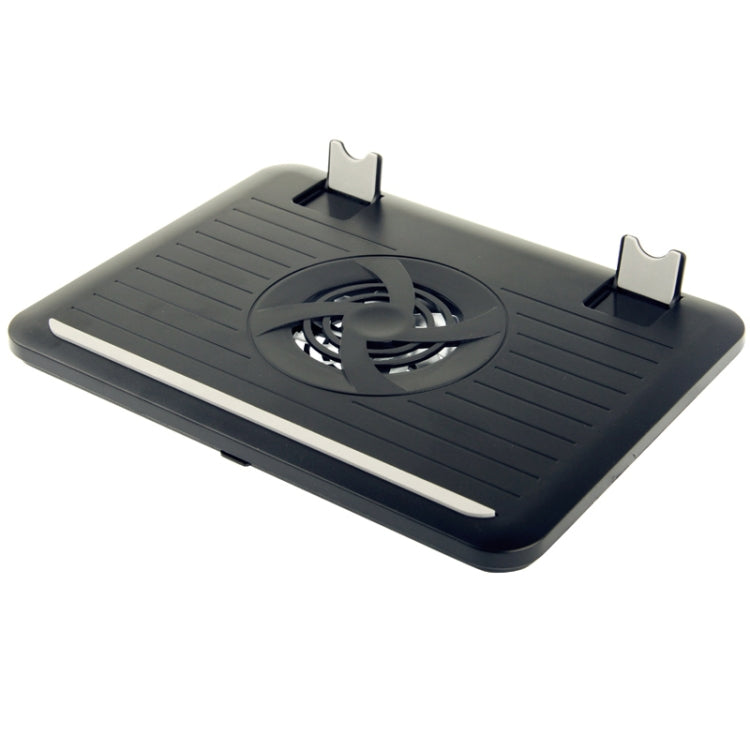 2 in 1 (Powerful USB Cooler Pad + Adjustable Holder) for iPad, 7 inch Laptop