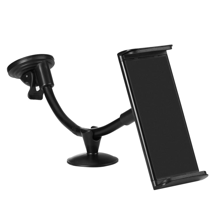 360 Degrees Rotation Suction Cup Car Basic Windshield Mobile & Tablet Car Holder , For 3.5-5 inches Mobile and 7-10 inch Tablets(Black)