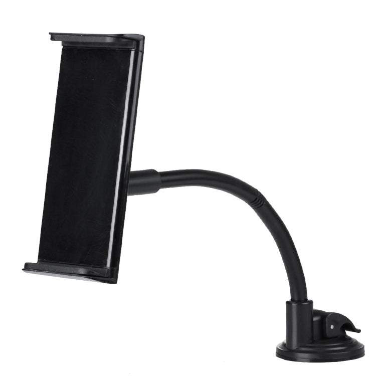 360 Degrees Rotation Suction Cup Car Basic Windshield Mobile & Tablet Car Holder , For 3.5-5 inches Mobile and 7-10 inch Tablets(Black)