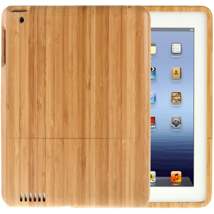 Detachable Bamboo Material Case for iPad 2