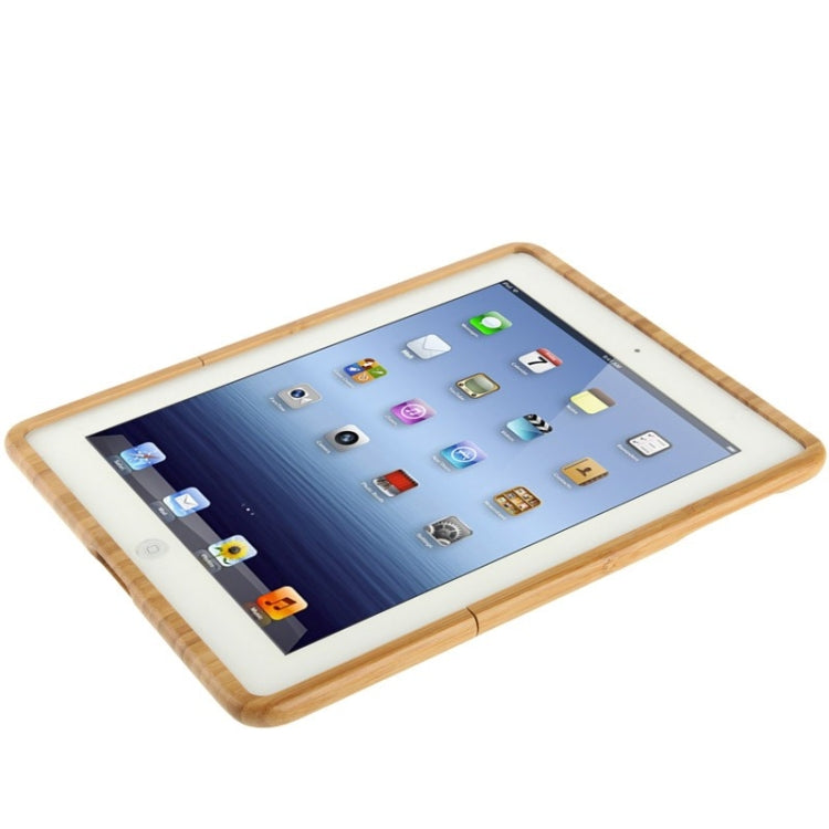 Detachable Bamboo Material Case for iPad 2