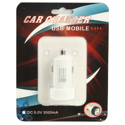 Dual USB Port Car Charger for iPad