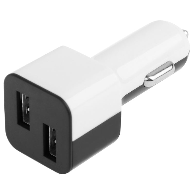 5V 4A 2-color Dual USB Port Car Charger for iPhone 6 & 6 Plus, 5 / 5S / 5C, 4 & 4S, iPad Air 2 / Air / iPad mini 1 / 2 / 3 / iPad 4 / New iPad / Galaxy Tablet