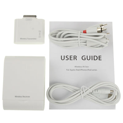 Wireless AV Box, For iPad 2 / iPad / iPhone 4 & 4S / 3GS / 3G / iTouch