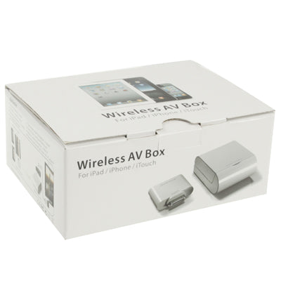 Wireless AV Box, For iPad 2 / iPad / iPhone 4 & 4S / 3GS / 3G / iTouch