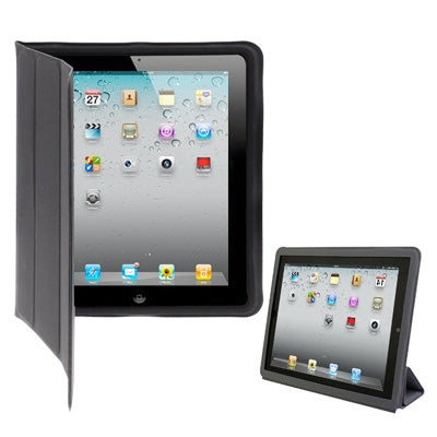Leather Case with Ultra Thin Smart Cover for iPad 2