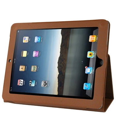 High Quality Leather Case with Holder for iPad 2