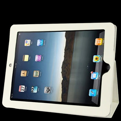 High Quality Leather Case with Holder for iPad 2