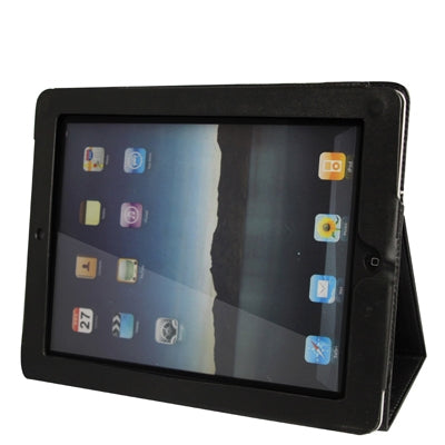 High Quality Leather Case with Holder for iPad 2