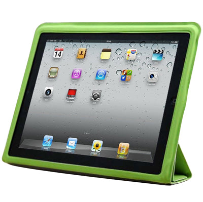 High Quality 4-Fold Ultra Thin Smart Leather Case with Sleep / Wake-up Function