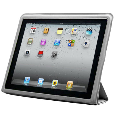 High Quality 4-Fold Ultra Thin Smart Leather Case with Sleep / Wake-up Function