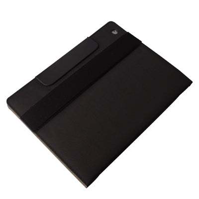 High Quality Leather Case with Holder for iPad 2 (Black)
