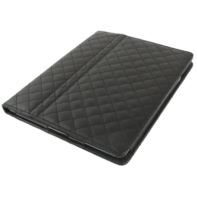 Leather Case with Holder for iPad 2 ,Size:24.7x19.5x1.8cm (Black)