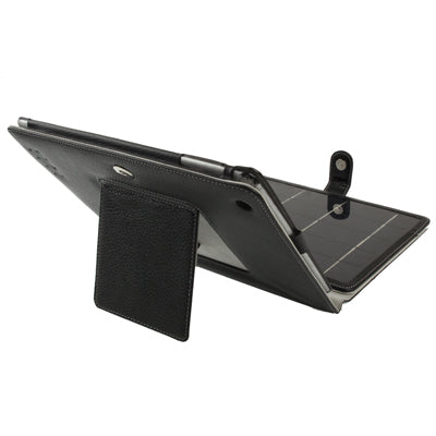 Ultra-thin Leather Case with Detachable Solar Panel for iPad 2 (IS16)