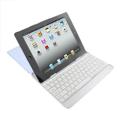 Mobile Bluetooth 3.0 Flip Keyboard with Holder for iPad 2(Baby Blue)