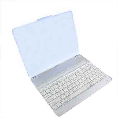 Mobile Bluetooth 3.0 Flip Keyboard with Holder for iPad 2(Baby Blue)