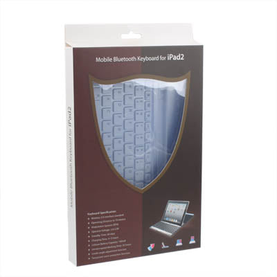 Mobile Bluetooth 3.0 Flip Keyboard with Holder for iPad 2(Baby Blue)