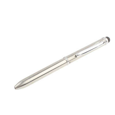 3 in 1 Magic Touch Pen for iPhone 4 & 4S / 3GS / iPad 2 / iPod Touch and All Mobile Phone, Computer with Capacitive Screen(Silver)