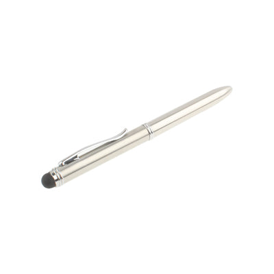 3 in 1 Magic Touch Pen for iPhone 4 & 4S / 3GS / iPad 2 / iPod Touch and All Mobile Phone, Computer with Capacitive Screen(Silver)