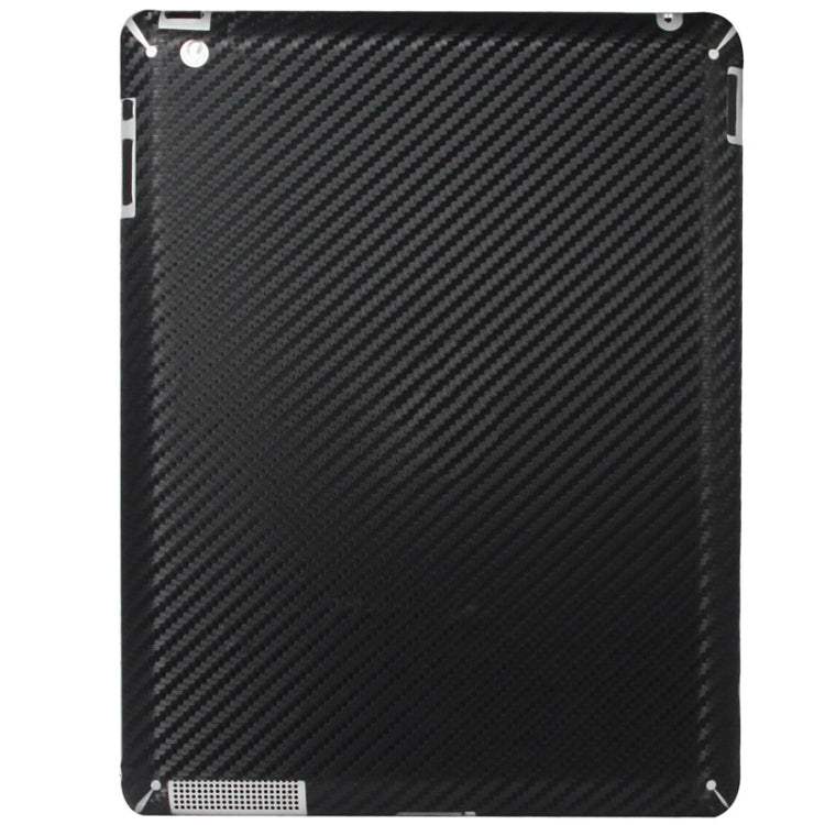 Full Housing Carbon Fiber Skin Sticker for iPad 3 / iPad 2 + iPhone 4 & 4S