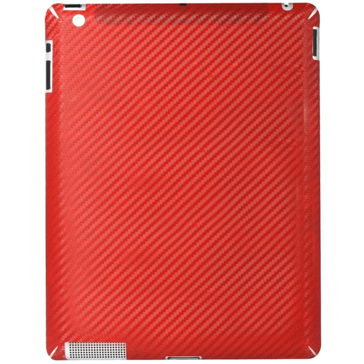 Full Housing Carbon Fiber Skin Sticker for iPad 3 / iPad 2 + iPhone 4 & 4S