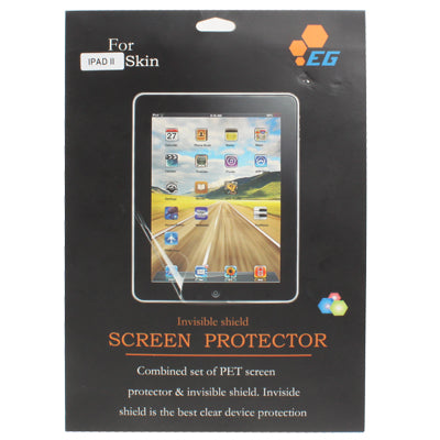 Front + Back Full Body Screen Protectors with Scratch Card for iPad 4 /New iPad (iPad 3) / iPad 2