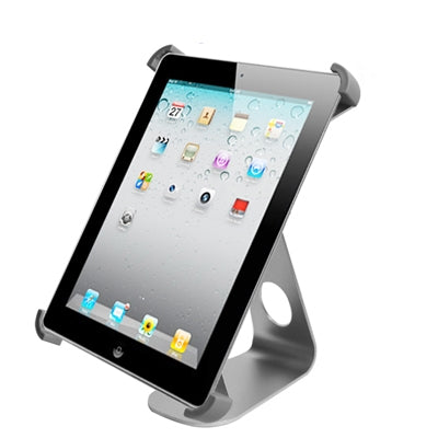Aluminum Stand Holder for iPad 2, Support 360 Degree Rotation(Silver)