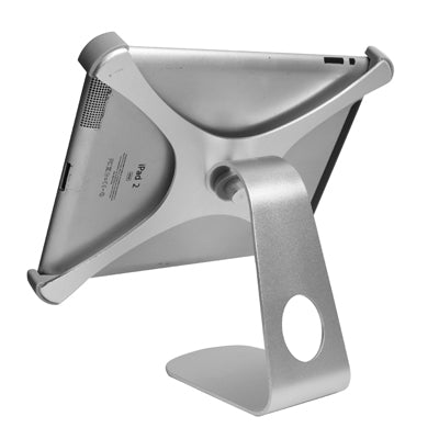 Aluminum Stand Holder for iPad 2, Support 360 Degree Rotation(Silver)