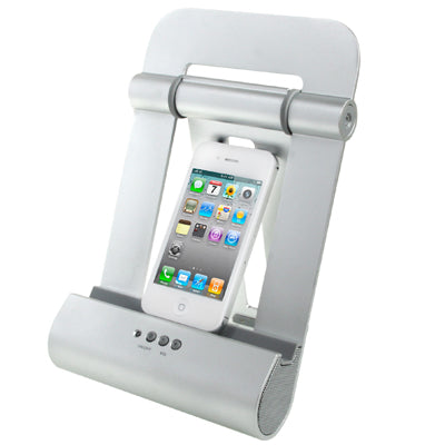 Metal Speaker Stand, Suitable of Charging Stand for iPad 2 / iPad / iPhone 4 / iPhone 3GS