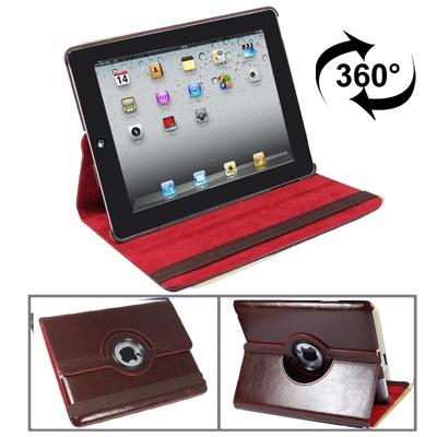 Leather Case with Holder for iPad 2 with Sleep / Wake-up Function