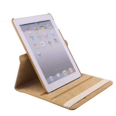 Leather Case with Holder for iPad 2 with Sleep / Wake-up Function