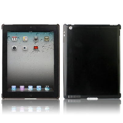 Frosted Crystal Case for iPad 4 / New iPad (iPad 3) / iPad 2 Smart Cover (using in S-IPAD2-0385), Black