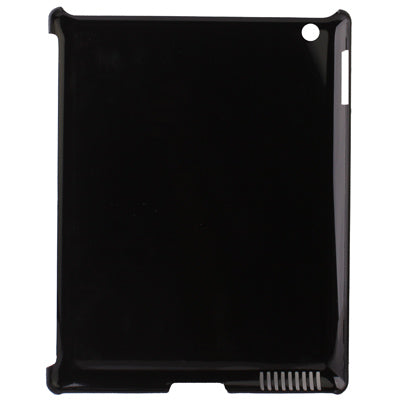 Frosted Crystal Case for iPad 4 / New iPad (iPad 3) / iPad 2 Smart Cover (using in S-IPAD2-0385), Black