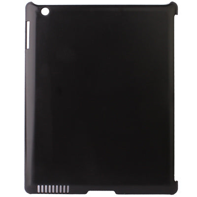 Frosted Crystal Case for iPad 4 / New iPad (iPad 3) / iPad 2 Smart Cover (using in S-IPAD2-0385), Black