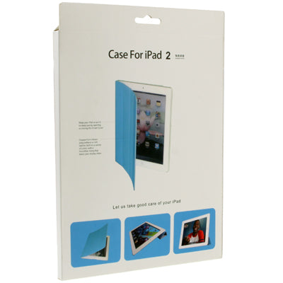 Two-tone 4-fold Smart Cover for iPad 4 / New iPad (iPad 3) / iPad 2, with Sleep/ Wake-up Function
