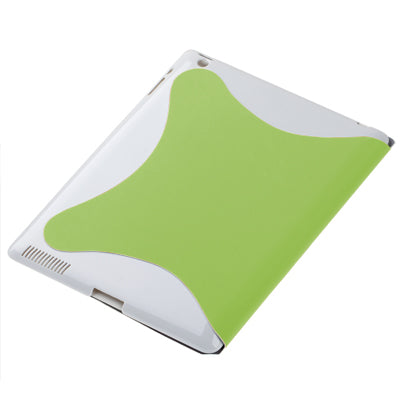 Two-tone 4-fold Smart Cover for iPad 4 / New iPad (iPad 3) / iPad 2, with Sleep/ Wake-up Function