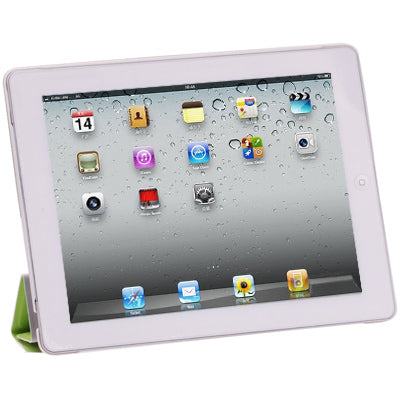 Two-tone 4-fold Smart Cover for iPad 4 / New iPad (iPad 3) / iPad 2, with Sleep/ Wake-up Function
