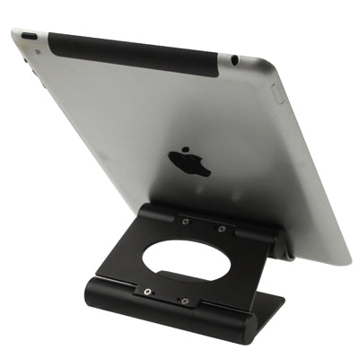 Aluminum Folding Pivot Stand for New iPad / iPad 3 / iPad 2 / iPad / Tablet PC(Black)