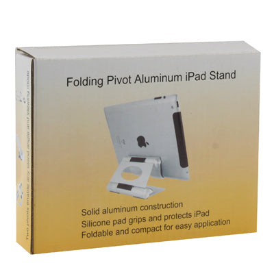 Aluminum Folding Pivot Stand for New iPad / iPad 3 / iPad 2 / iPad / Tablet PC(Black)