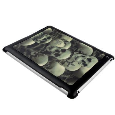 3D Effect Style Skulls Pattern Plastic Case for New iPad (iPad 3) / iPad 2 / iPad 4