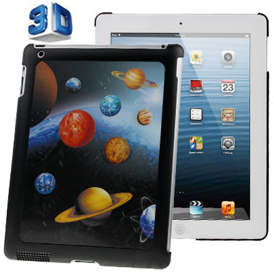 3D Effect Style StarCraft Universe Pattern Plastic Case for New iPad (iPad 3) / iPad 2 / iPad 4