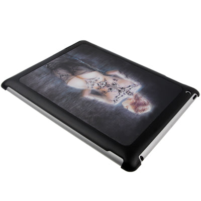 3D Effect Style Tattoo Beauty Back Pattern Plastic Case for New iPad (iPad 3) / iPad 2 / iPad 4