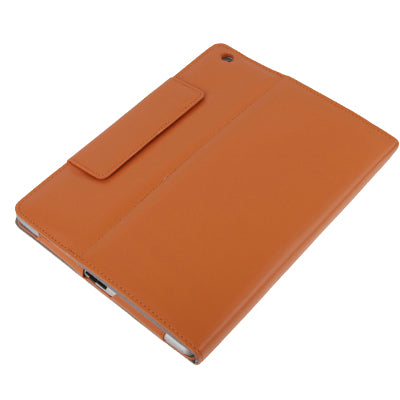 HSD-PT917 Leather Case with Holder & Sleep / Wake-up Function for New iPad (iPad 3)